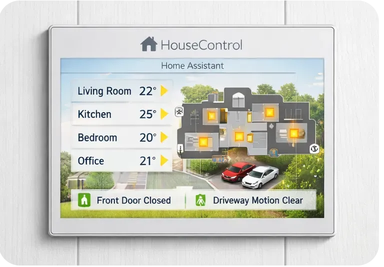 HouseControl Wall Panel