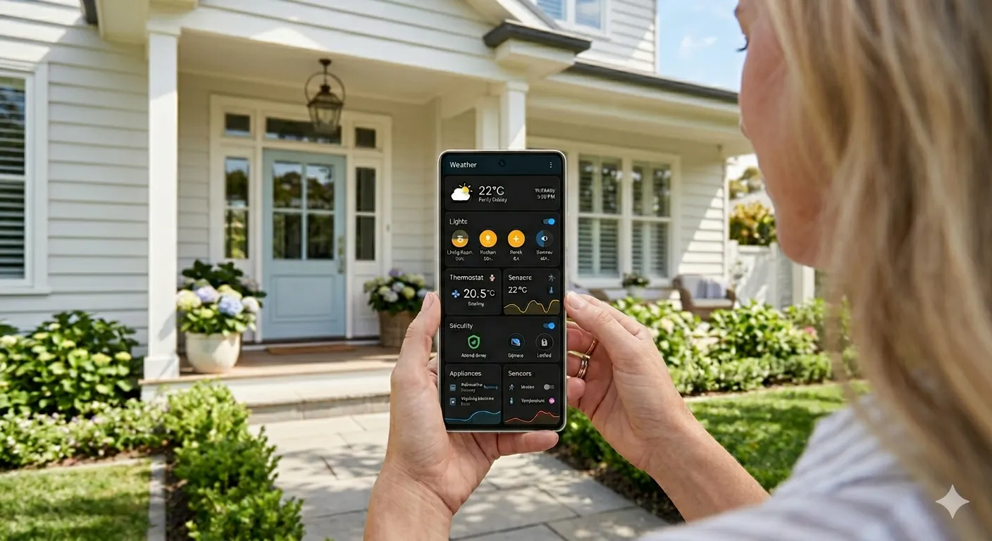 Walk toward a smart home